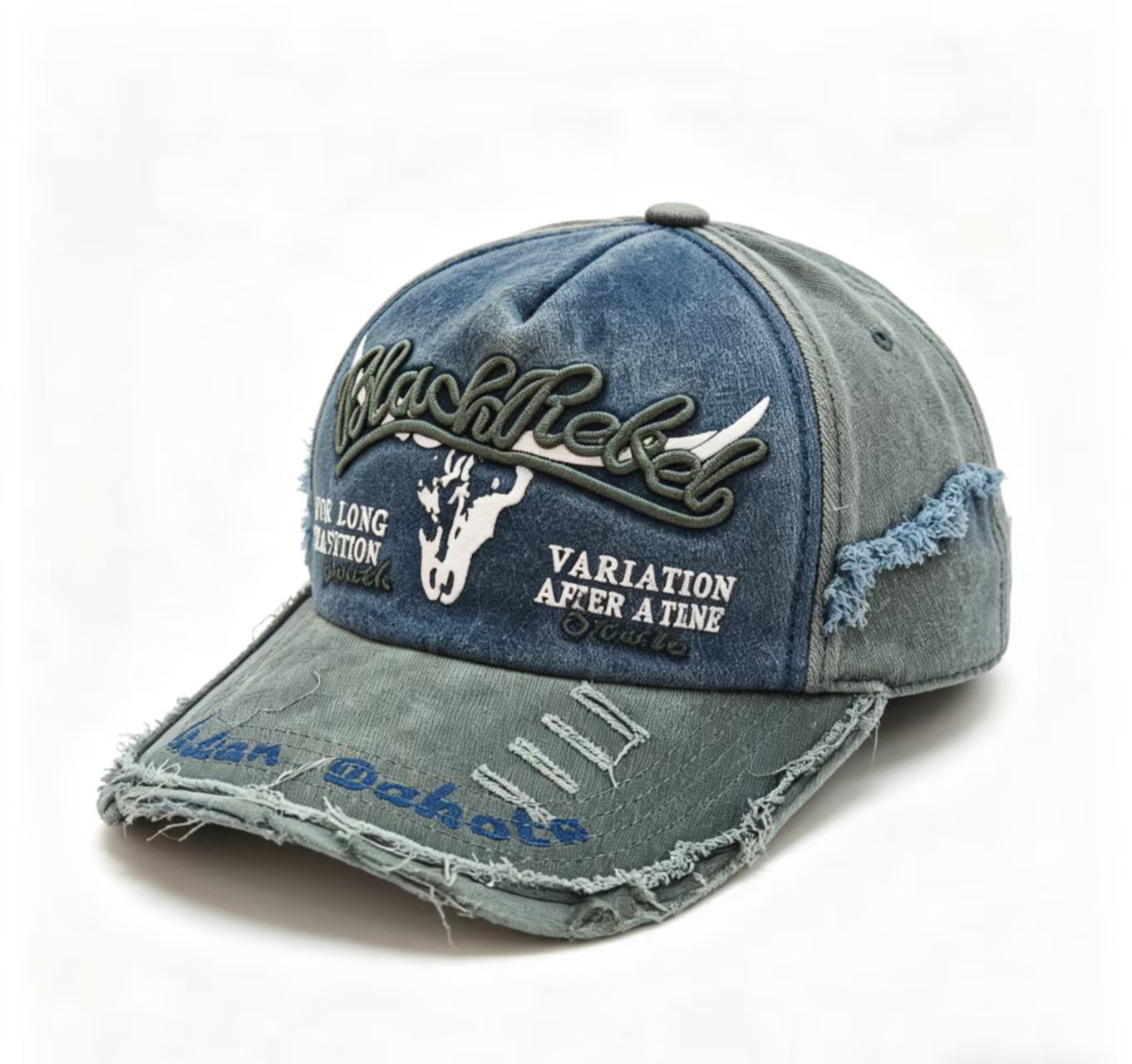 Cross-border men's and women's couple baseball caps paired with feather-embroidered lettered baseball caps for hip-hop mountain climbing Application Scenario