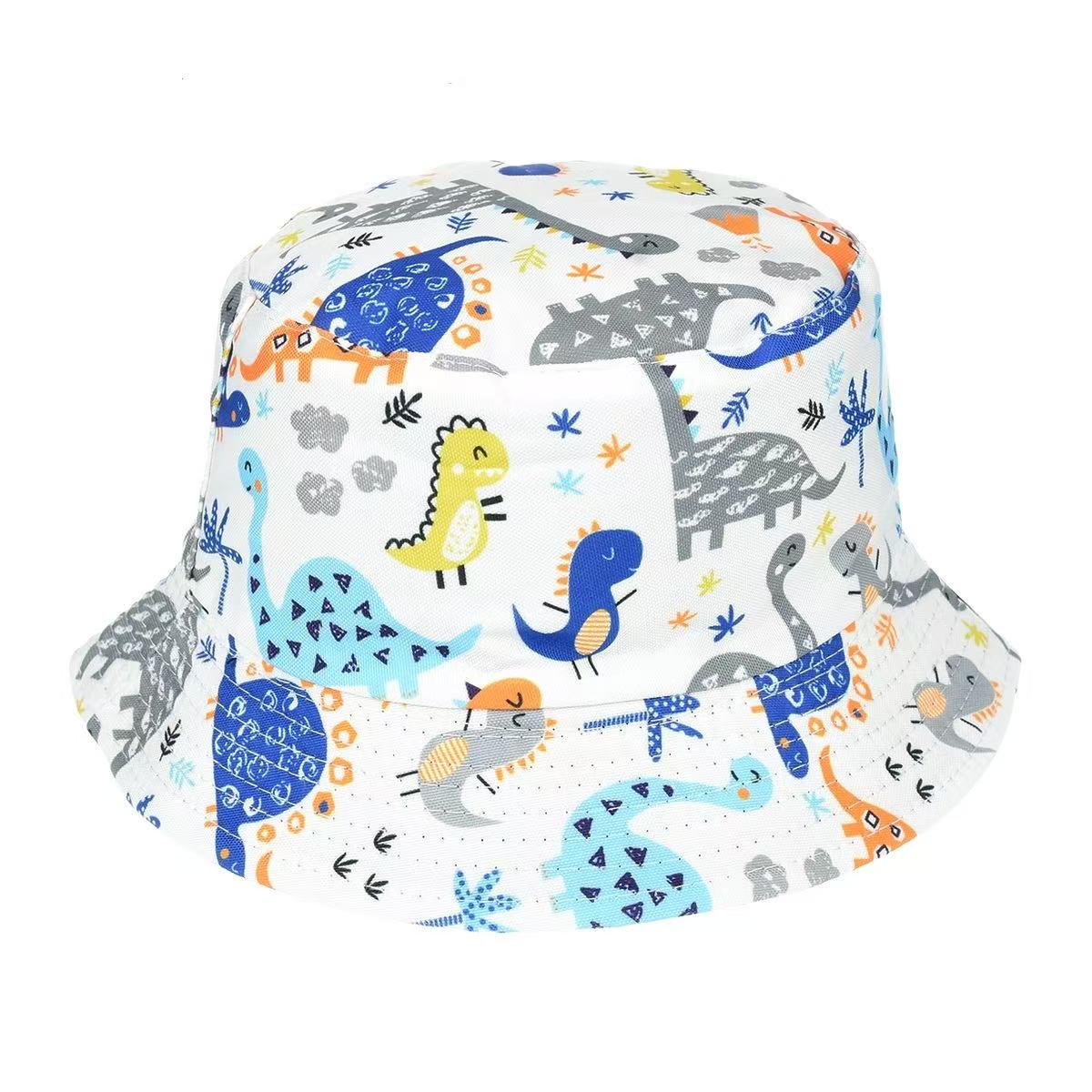 Sombrero de pescador de doble cara cuatro estaciones general color impresión sarga top plano pequeño perfume viento moda versátil sombreado cuenca sombrero maré Specification image