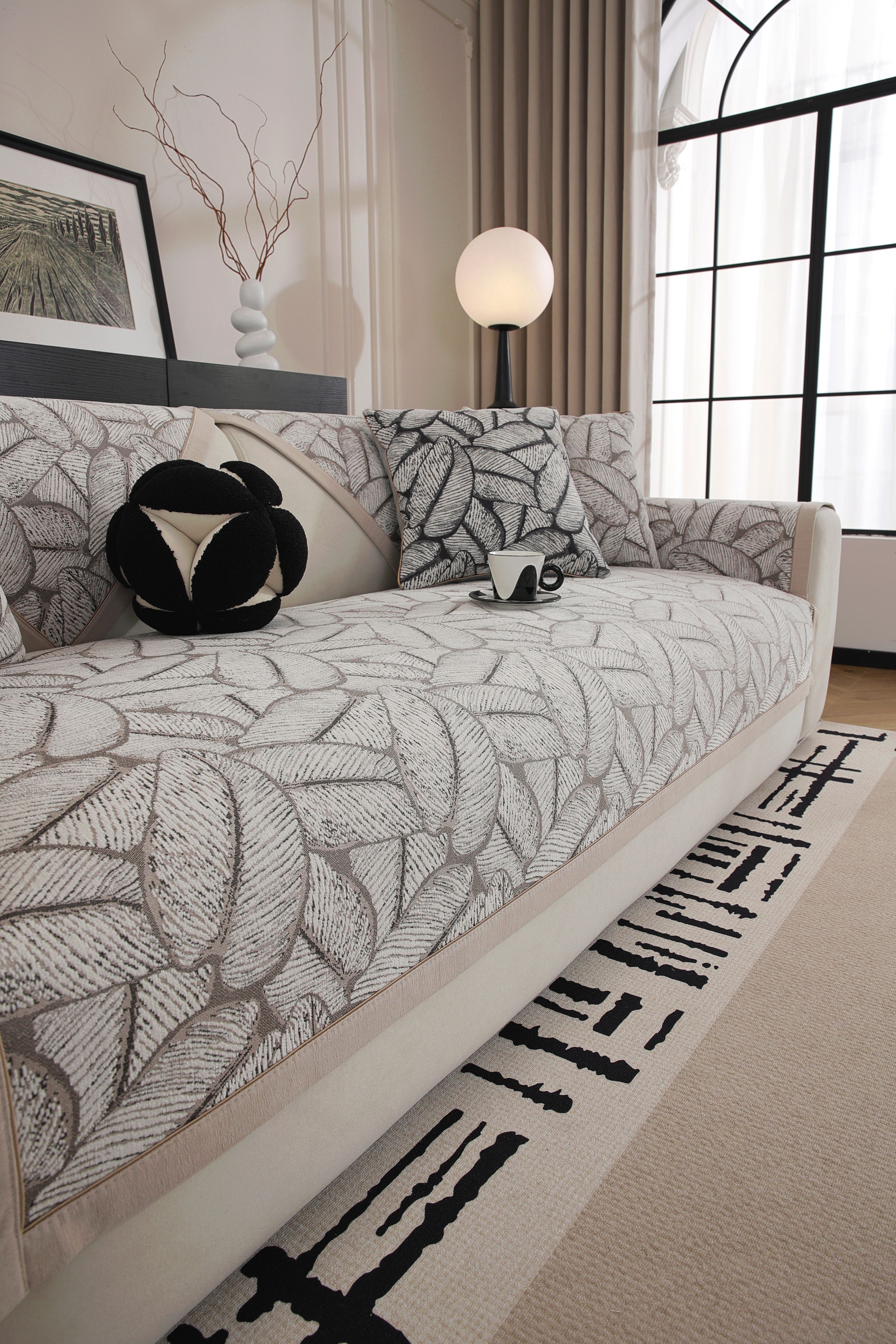 Simple sofa cushions, all-season universal, anti-slip, direct sales from foreign trade factory, sofa covers with sofa towels, 143958584 Specification image