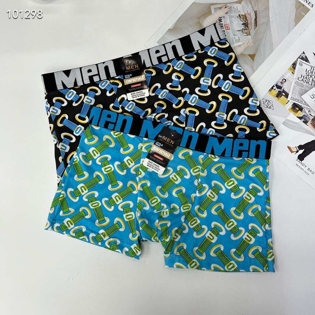 DD-0030-3# 34-head men's underwear for export to the Middle East and Africa. Men's briefs are comfortable and breathable. Men's briefs are printed. Men's briefs are QNI Application Scenario