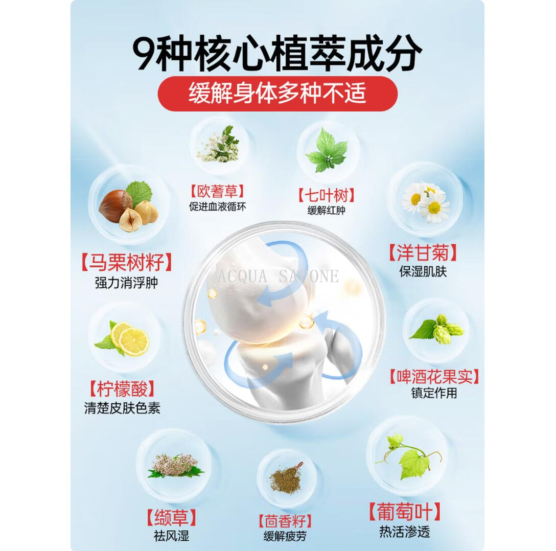 Free shipping! German horse Paste Athletes' Special Seven-Leaf Manor Massage Hot Gel 250ml Chestnut Essence Gel Application Scenario