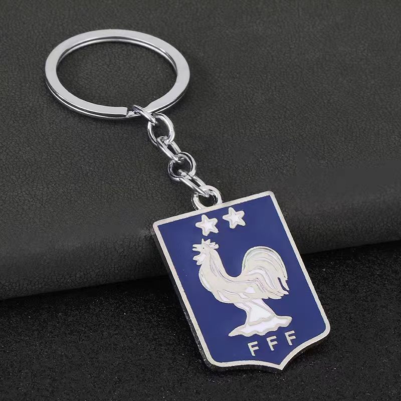 KEYCHAIN French men's national football team keychain Hot World Cup Trophy (FIFA World Cup Trophy) for sale mobile phone chain mobile phone accessories customizable full figure