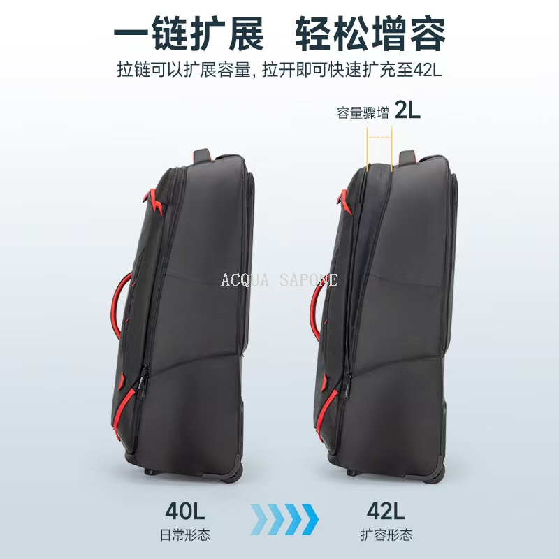 Free shipping! High Sierra Mountain Backpack, outdoor trolley suitcase, backpack, 20-inch shoulder, towing details Picture