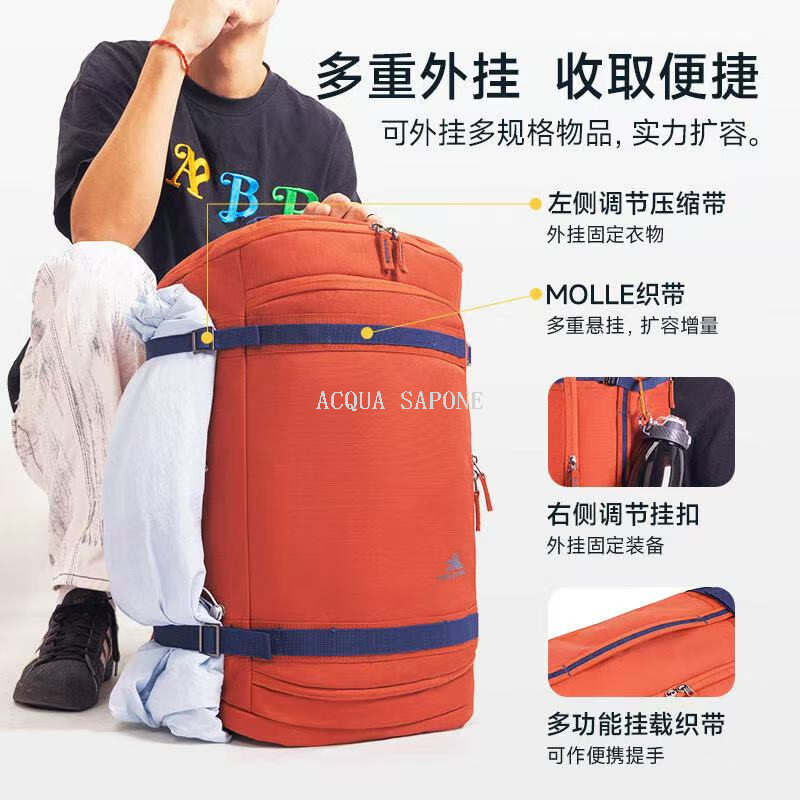 双肩包/背包/徒步包/痛包/筆電包17吋白底实物图