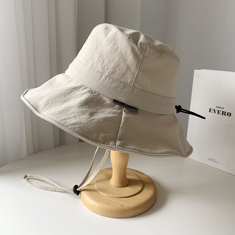 New outdoor mountaineering cap, big head, fisherman's hat, quick-drying waterproof charge cap, large size, sun protection and shade
