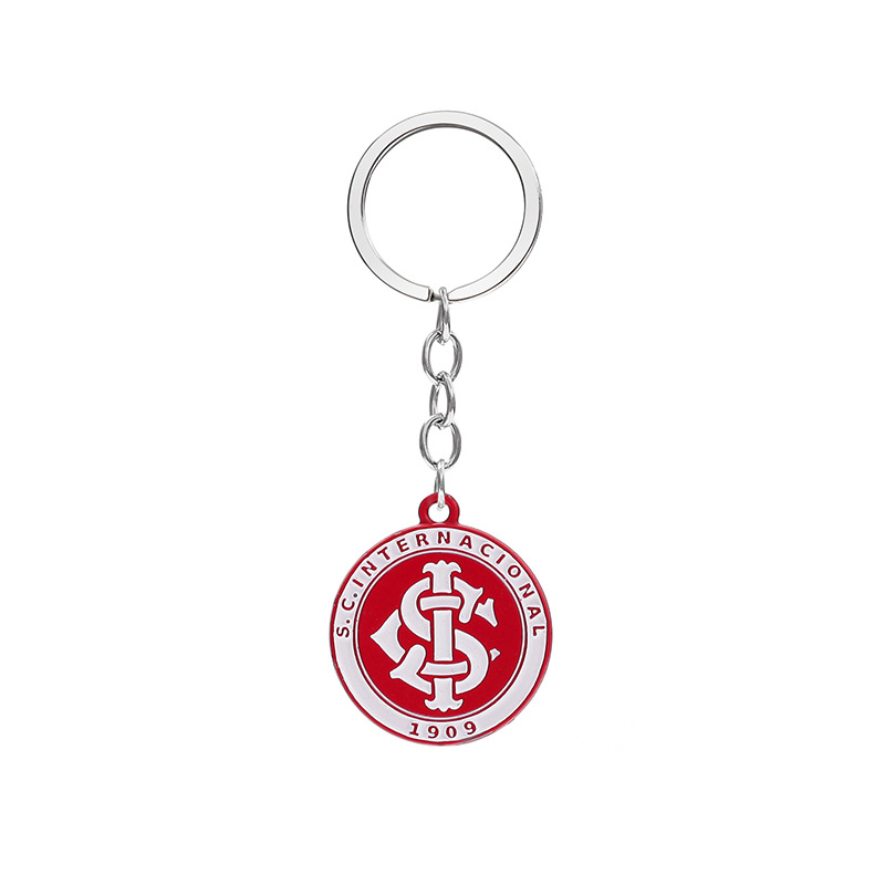 KEYCHAIN Brazil International Sports Club Keychain, schoolbag pendant, keychain customizable style full figure