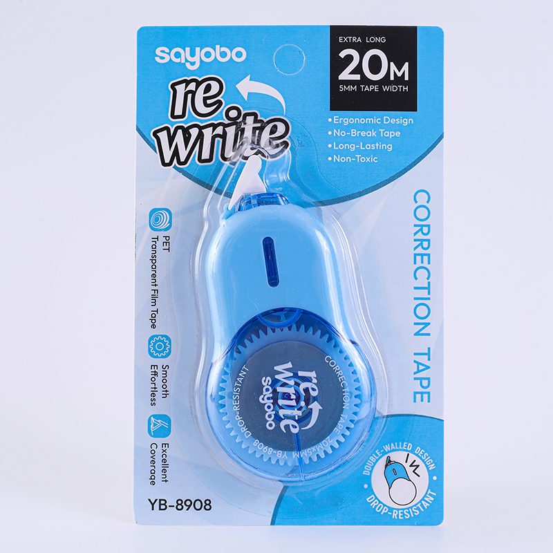 YB-8908 Sayobo correction Belt Full Meter 20 meters English version Specification drawing