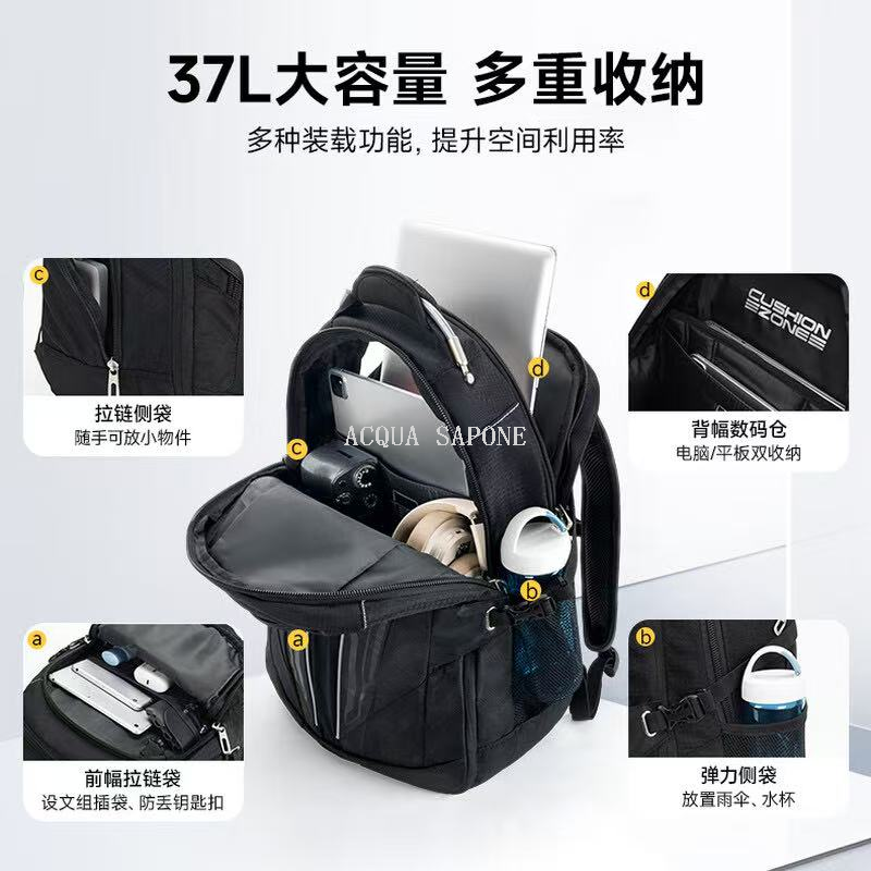 Free shipping! High Sierra Outdoor Double-opening Quick-release Backpack 37L Wear-resistant and waterproof Backpack Specification image