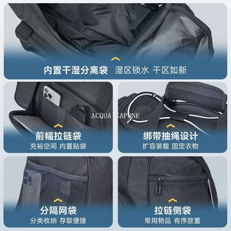运动包/户外旅行双肩背包/健身房包/14寸行李袋/户外包男女户外细节图