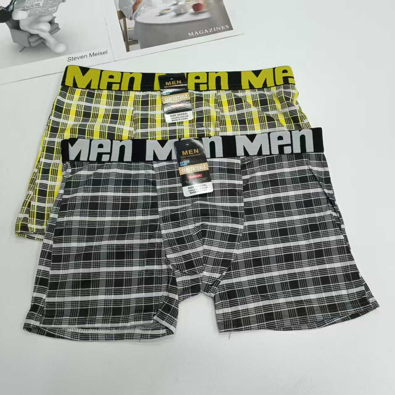 DD-0081-58# 36-head men's underwear for export to the Middle East and Africa. Men's briefs are comfortable and breathable. Men's briefs are printed. Men's briefs are QNI Item Picture