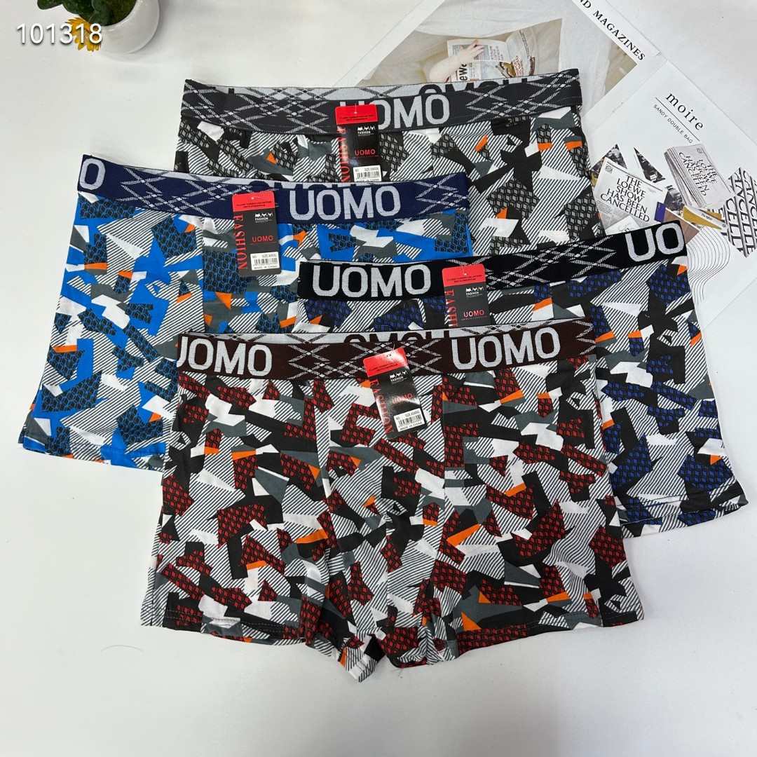 DD-0071-68# 36-head men's underwear for export to the Middle East and Africa. Men's briefs are comfortable and breathable. Men's briefs are printed. Men's briefs are QNI Application Scenario