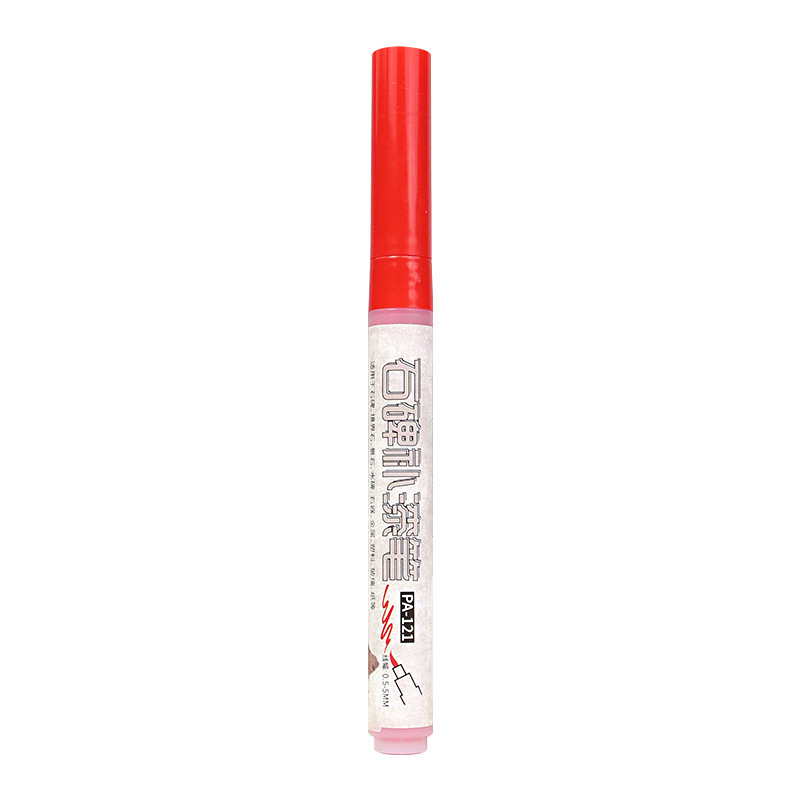 Shield stone tablet touch-up pen, waterproof Qingming Festival inscription paint pen, sun-resistant and non-fading, soft-tipped stone tablet pen Item Picture