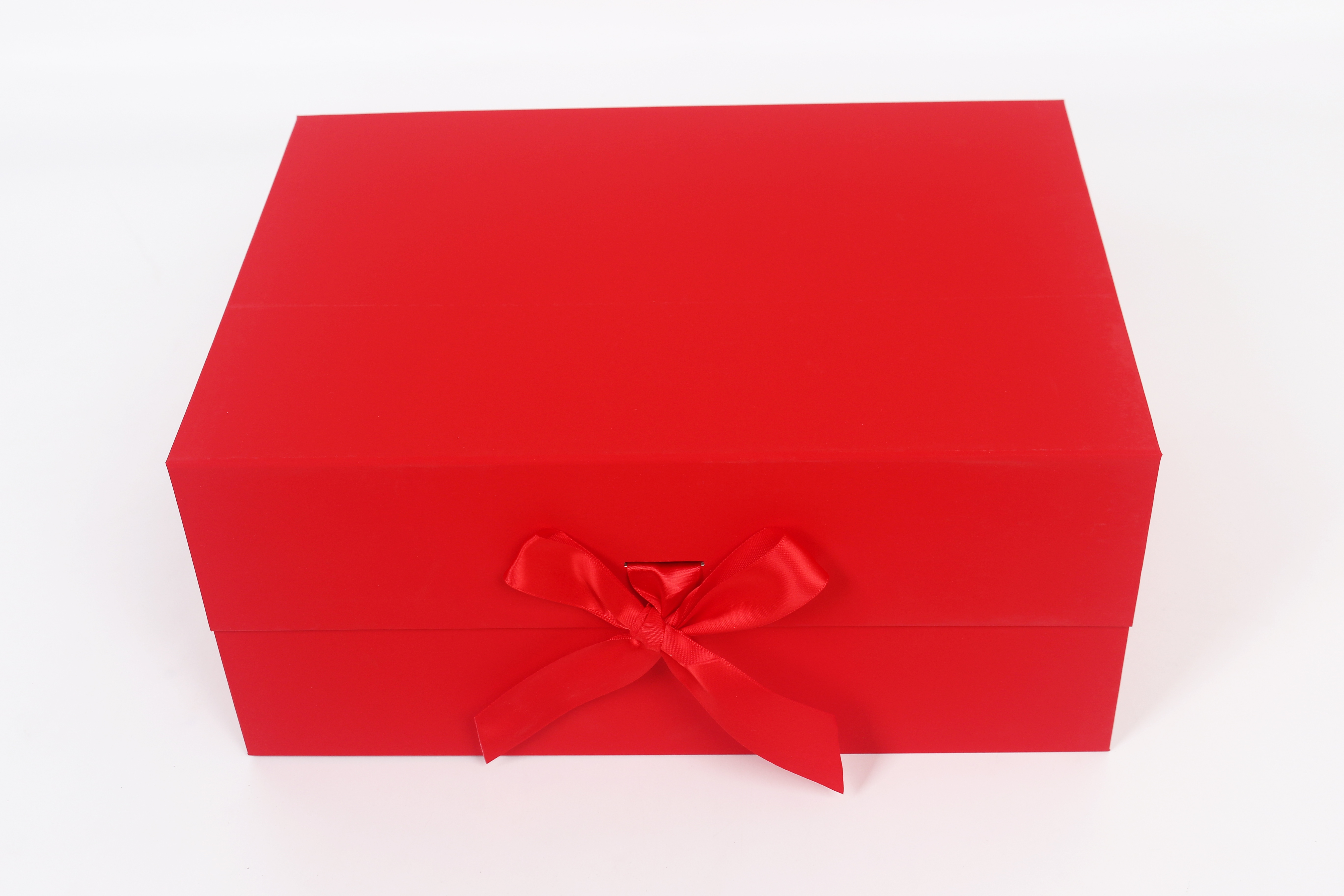 Z229# Extra-large orange folding gift box, souvenir packaging box, exquisite gift box packaging details Picture