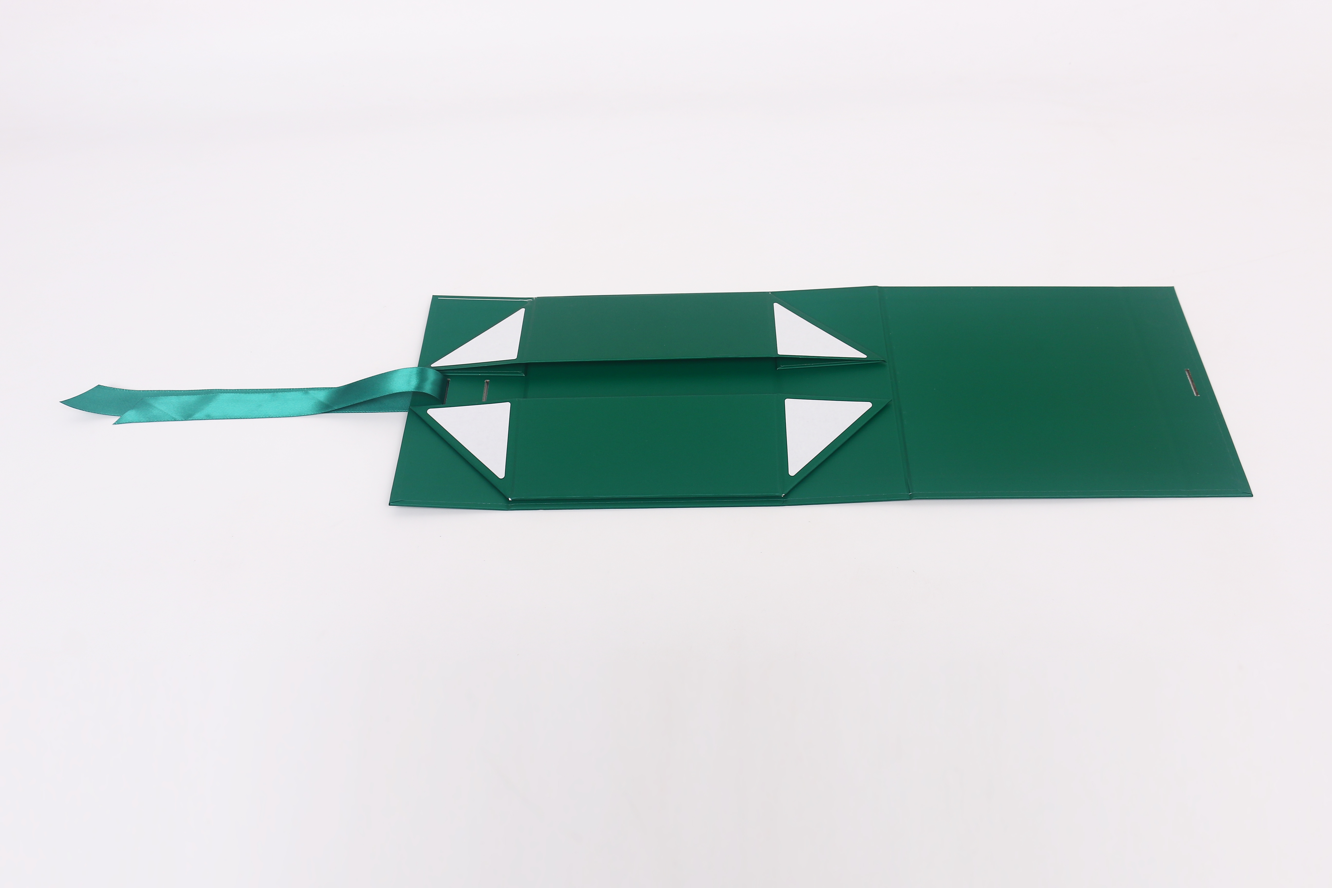 Z225# Small single folding gift box, creative gift packaging box, ribbon style magnetic folding box pic 7