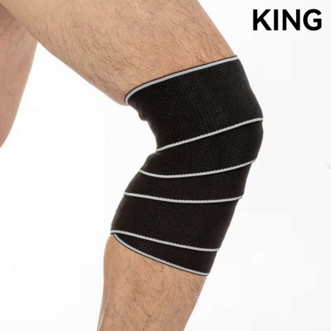 KING sports knee pads, squat training, weightlifting, basketball, running special silicone anti-slip protective gear, outdoor fitness factory wholesale Application Scenario
