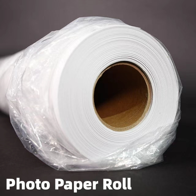 High-gloss roll photo paper 115-260g inkjet photo paper roll, Fujifilm roll photo paper, photo paper, RC photo paper Item Picture