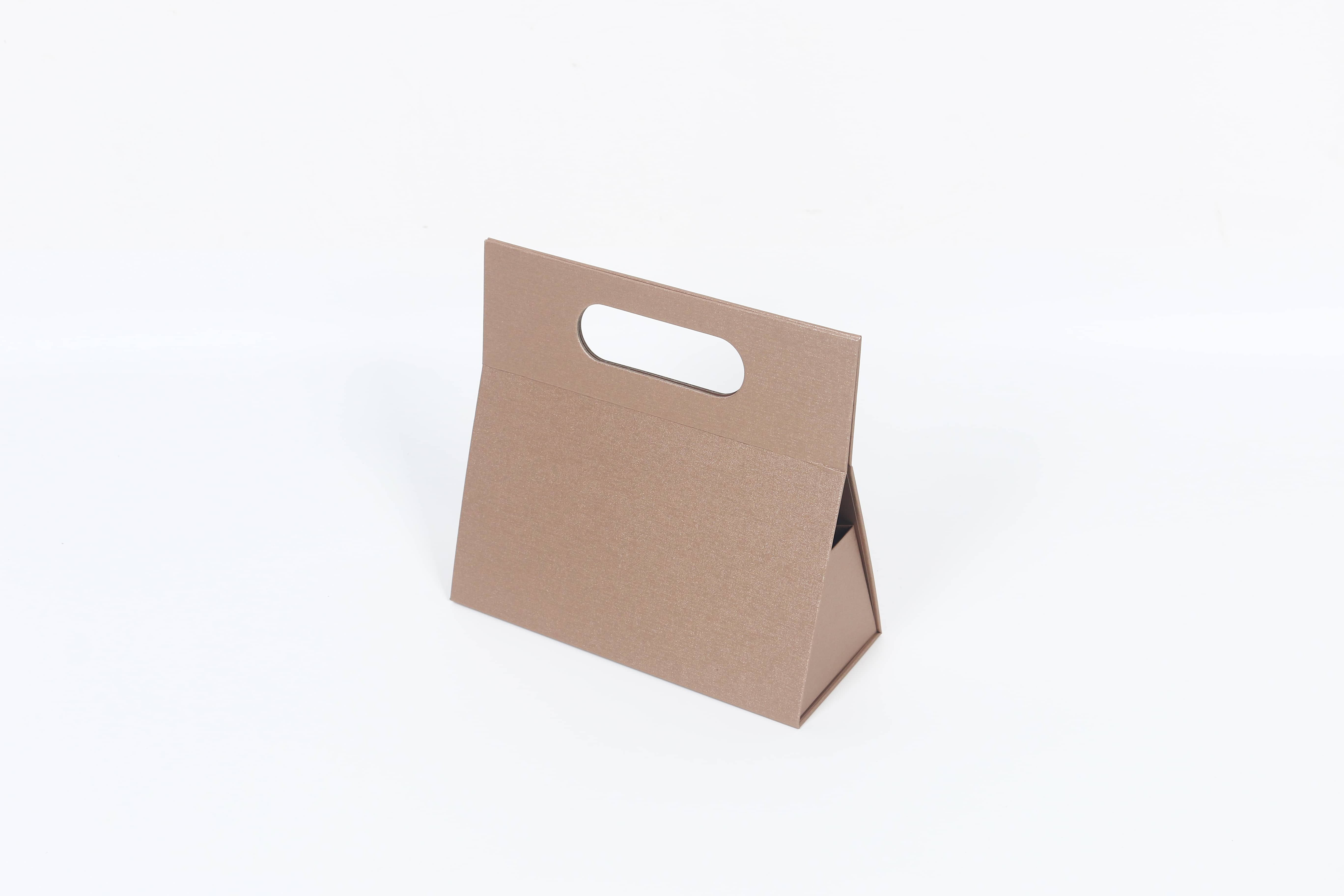 Z363# One-piece folding portable box available in multiple colors, space-saving, no assembly required gift box, festival gift packaging gift box Specification image