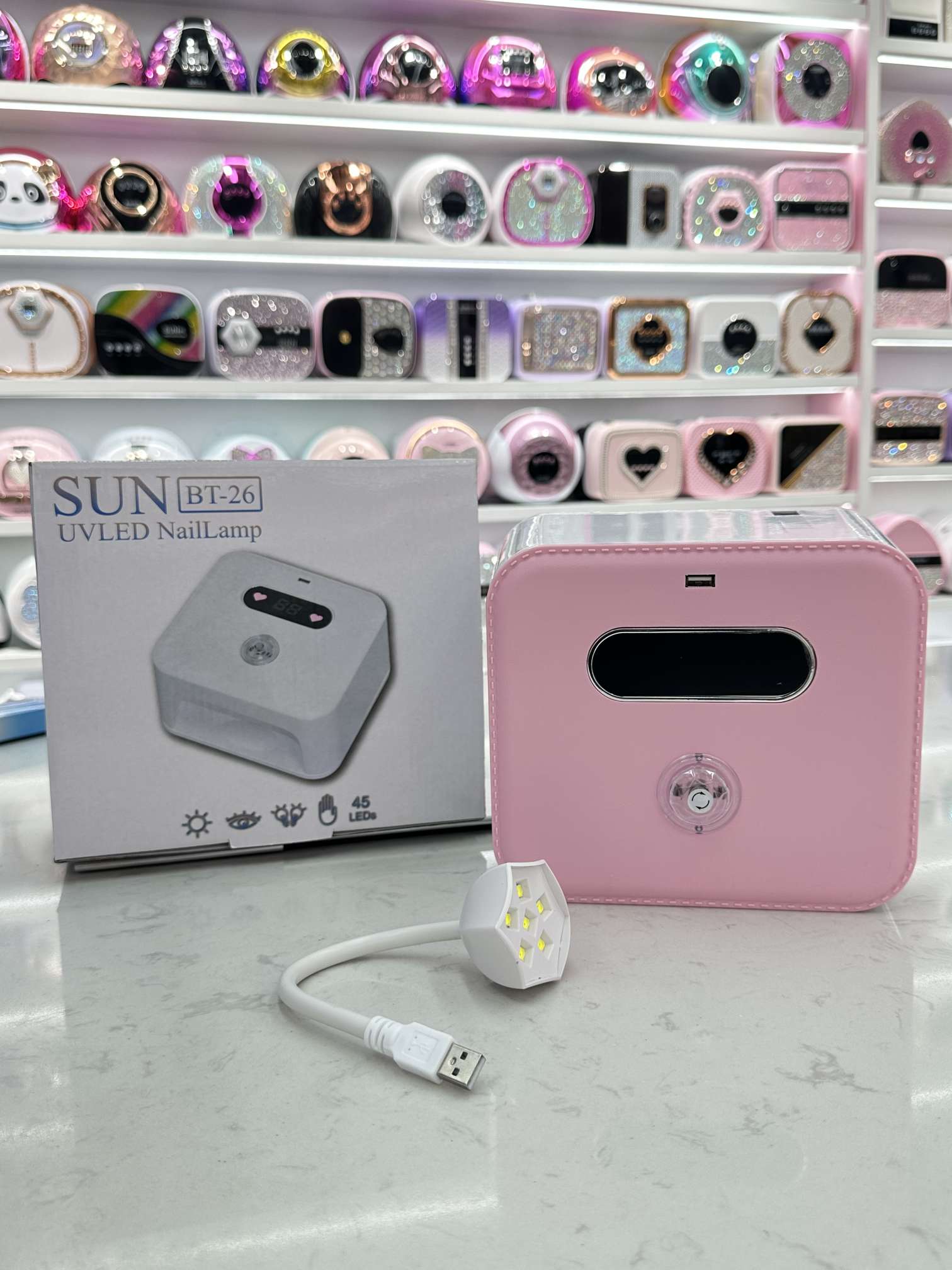 BT series High-power baking glue quick-drying nail polish machine LED light therapy lamp
