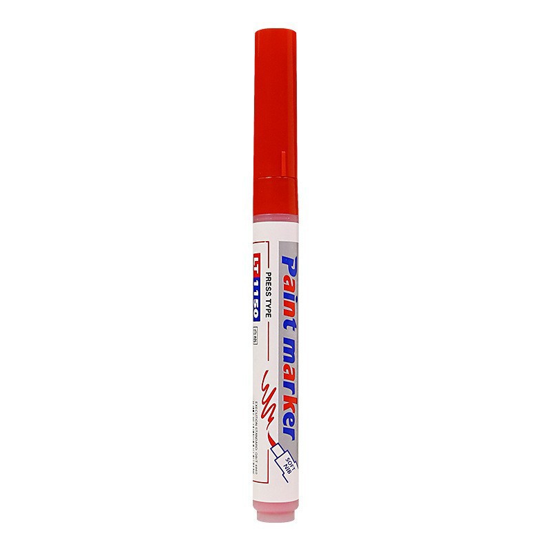 Letu soft-tipped paint pen, industrial pen, tire graffiti marker pen, hand-drawn waterproof and non-fading touch-up pen set Item Picture