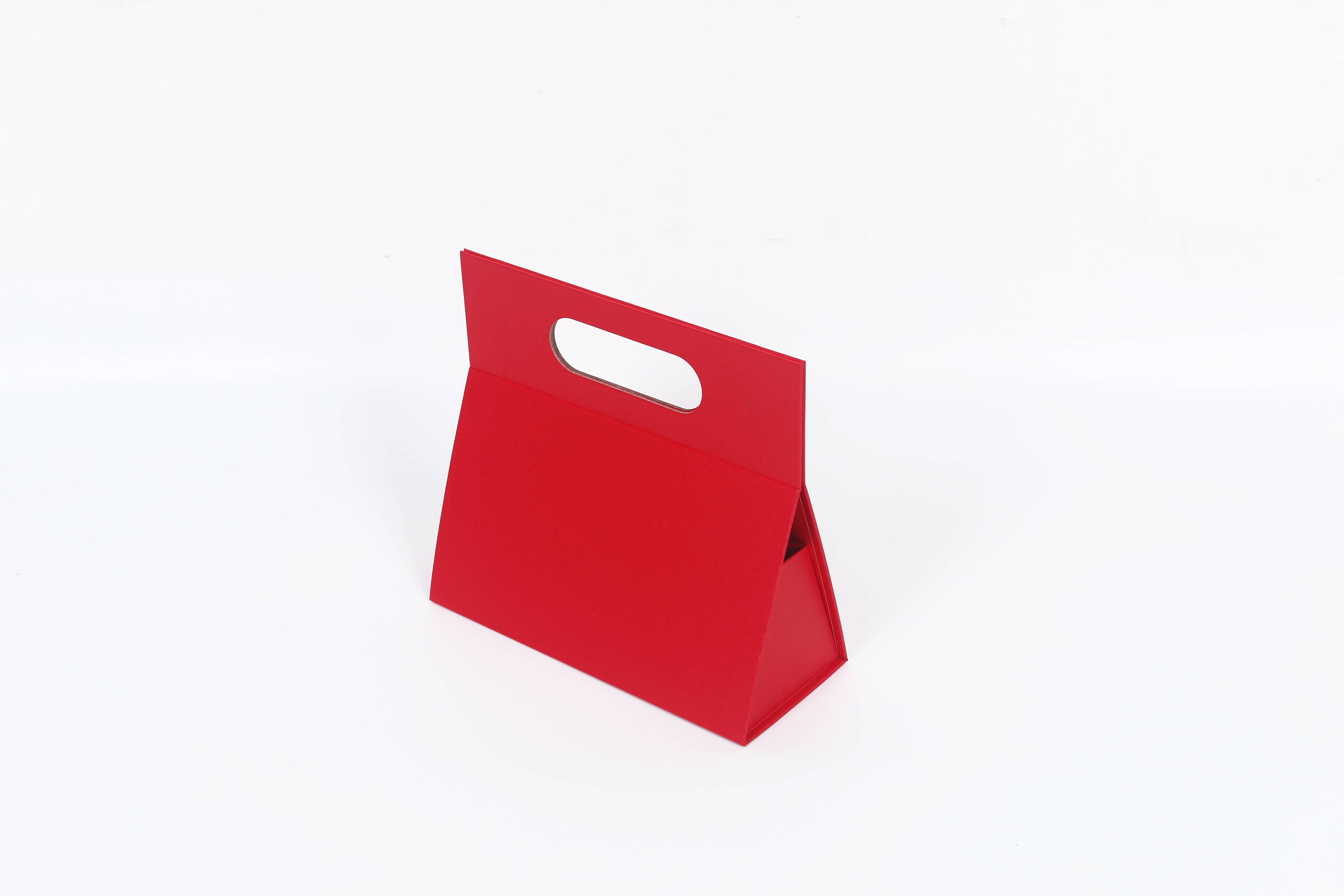Z363# One-piece folding portable box available in multiple colors, space-saving, no assembly required gift box, festival gift packaging gift box details Picture