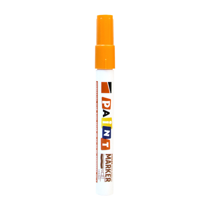 Waterproof, quick-drying, non-fading water-based paint pen, tire graffiti, drawing, outlining, marker pen, construction site metal touch-up pen Item Picture