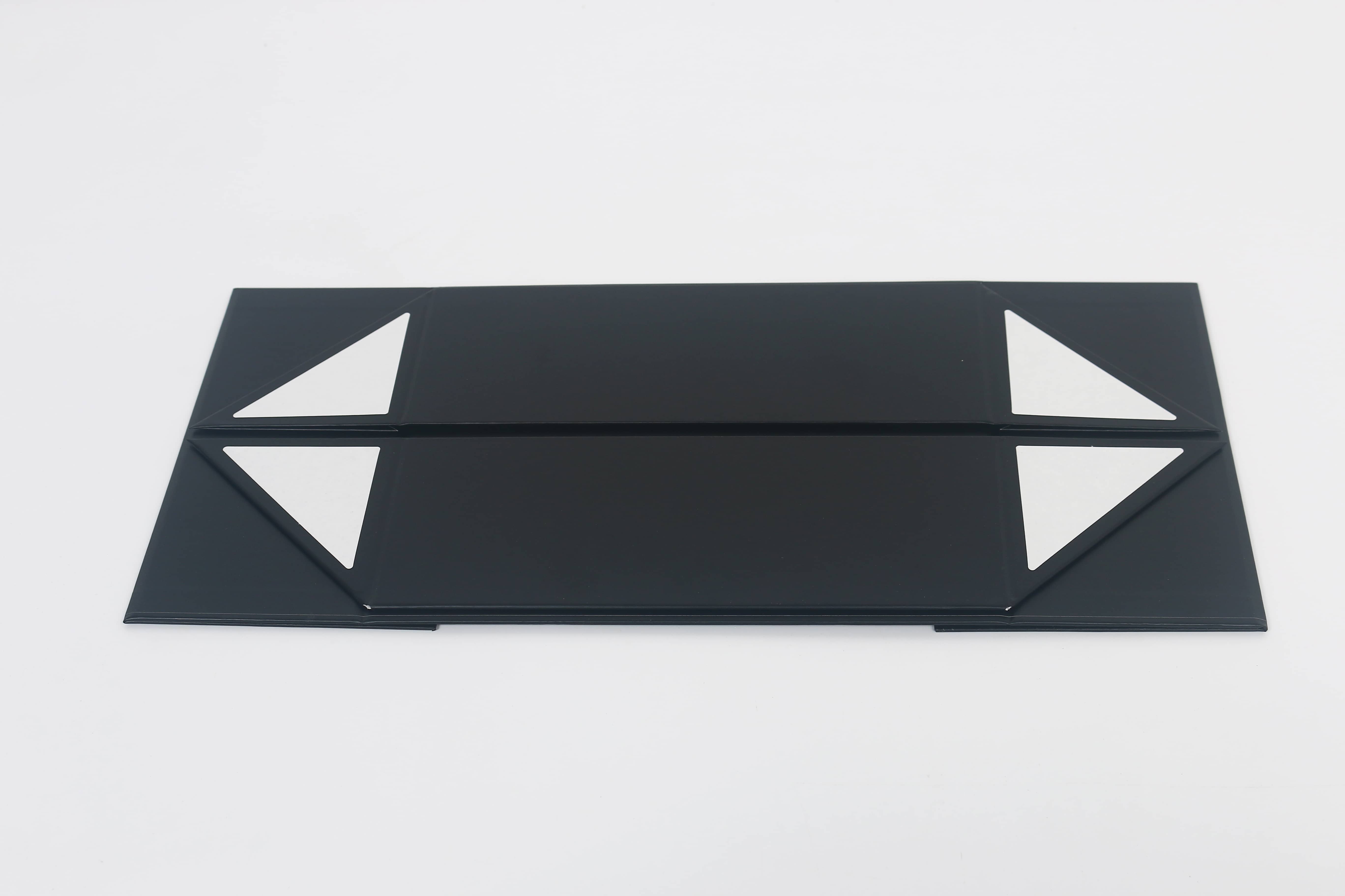 Z306# Double-opening folding box with rose buckle magnetic folding box, available in multiple colors, space-saving, no assembly required, gift box, festival gift packaging pic 9