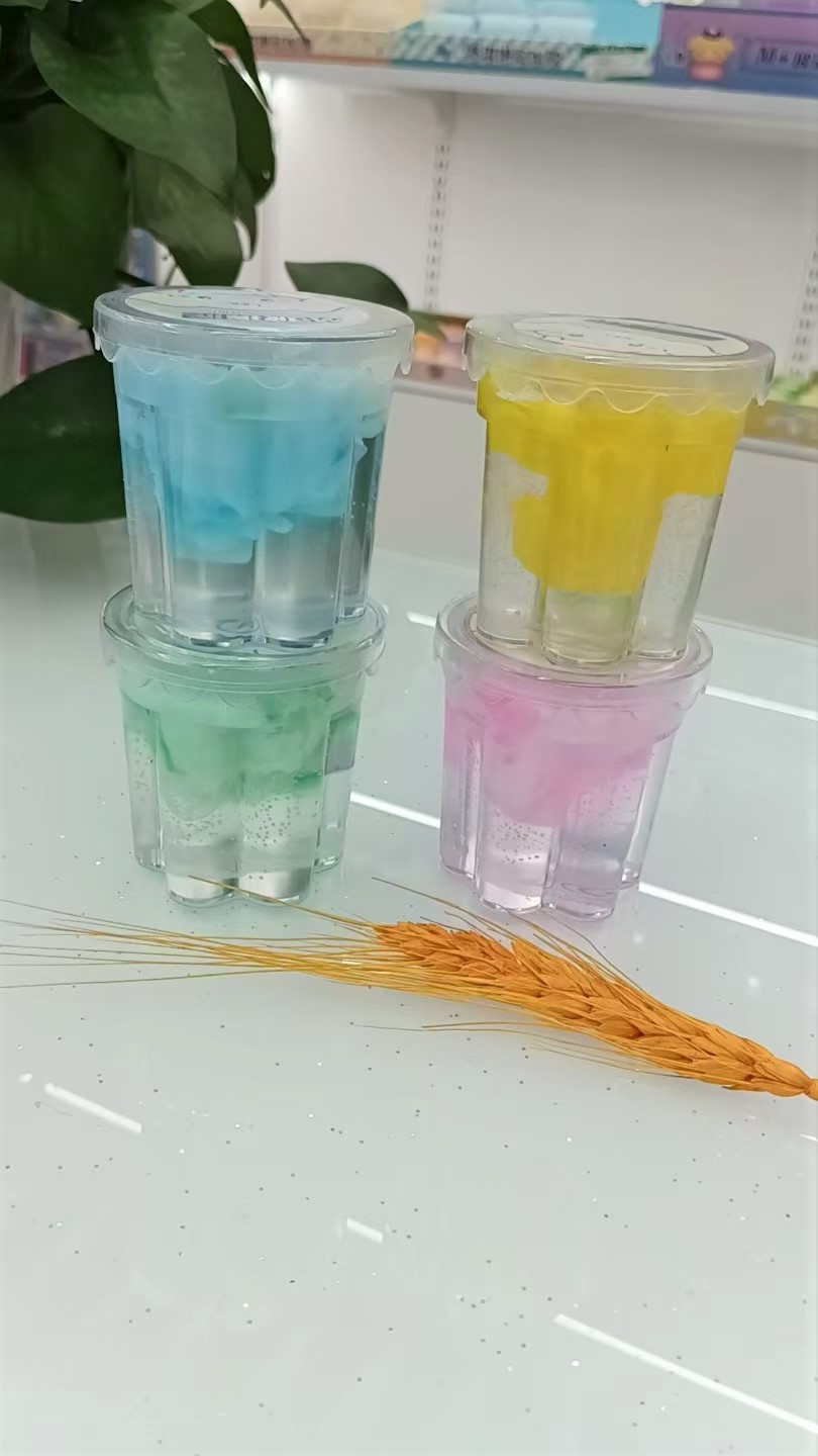 泡泡火山泥起泡胶/拉伸/揉捏/拍打/解压/减压、好玩/有趣玩具12入B0514-1陶泥匠