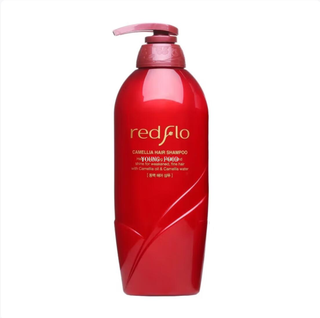 包邮！韩国进口所望红花牌山茶籽阿尔干沐浴露 洗发水750ml1