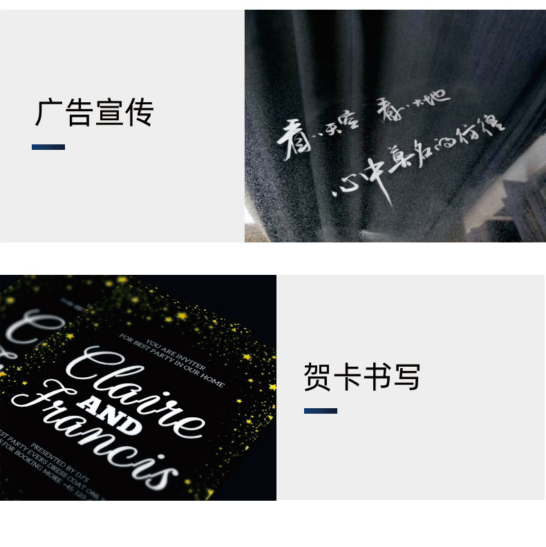 油性轮胎涂鸦马克笔白色记号笔工业防水油漆笔盒装美术绘画高光笔 pic 8