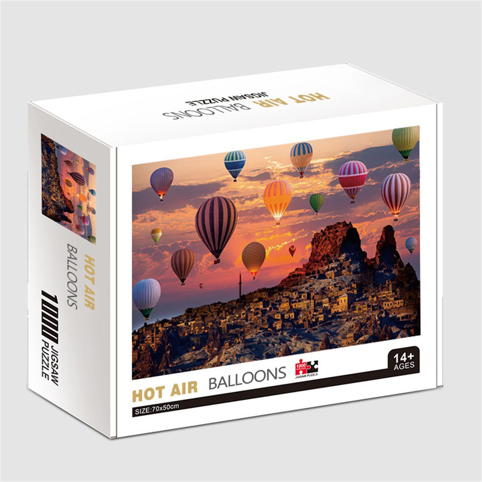 1000 pieces of Cappadochi hot air balloon puzzle pic 1