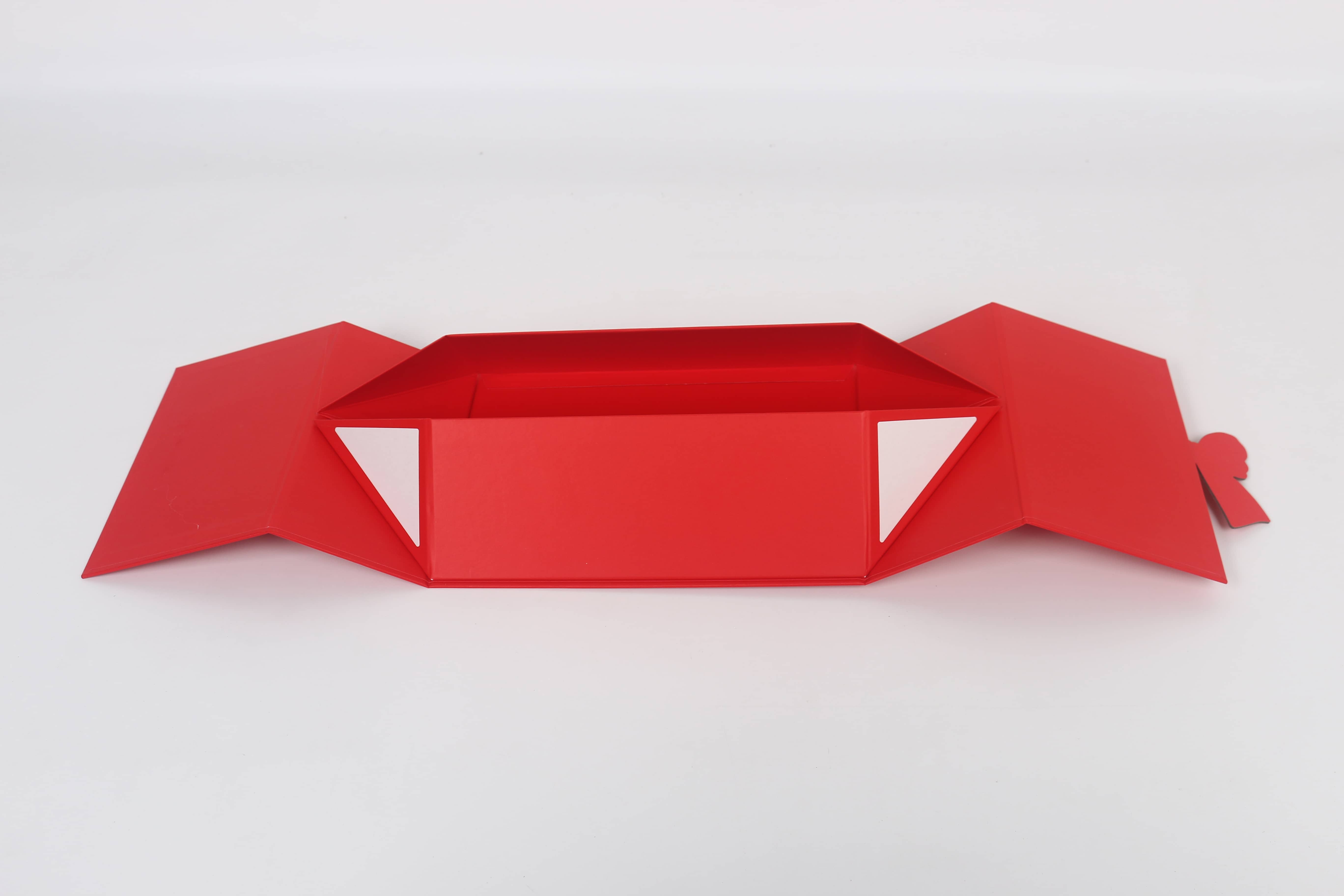 Z305# Double-opening bow buckle Gift box, iron-absorbing folding box, jewelry storage, birthday gift box, multiple colors available, customizable pic 5