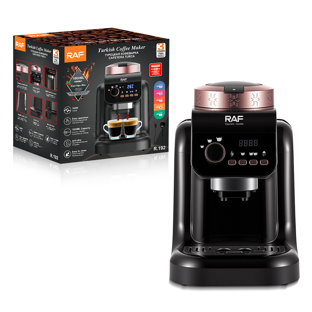 RAF European standard Turkish coffee machine, Arabian coffee, self-cleaning double-cup coffee machine, anti-drip coffee pot pic 8