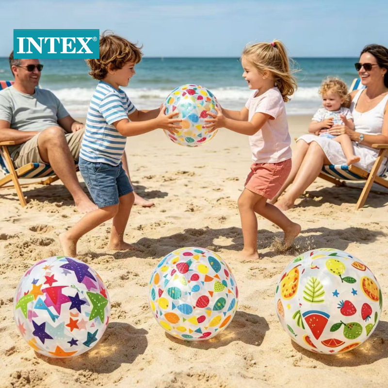 ويوزع أطفال كرة الشاطئ (INTEX59040)، وهي مجموعة شائعة من أطفال كرة الشاطئ، ألعاب الفيديو المتحركة الشفافة Application Scenario