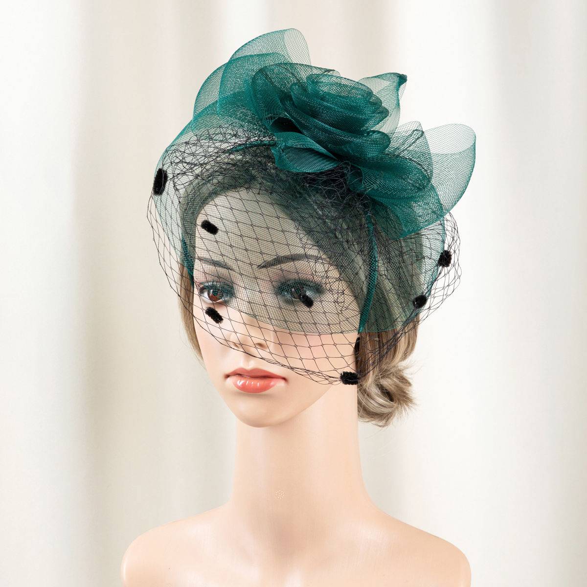 1 piece of handmade floral feather jewelry for ladies, party, birthday, horse racing, wedding, Christmas hat, church hat, Derby hat Application Scenario