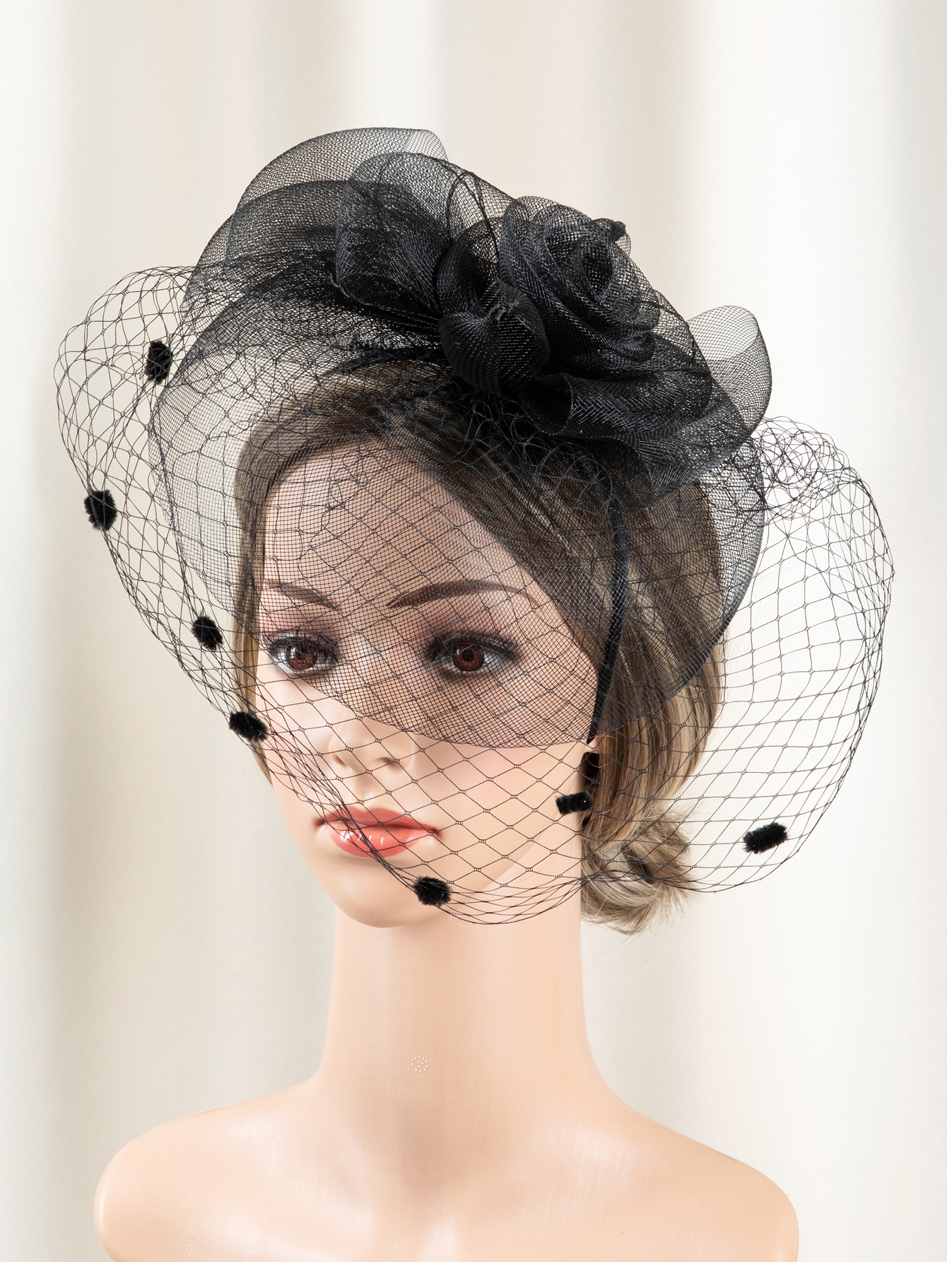 1 piece of handmade floral feather jewelry for ladies, party, birthday, horse racing, wedding, Christmas hat, church hat, Derby hat details Picture