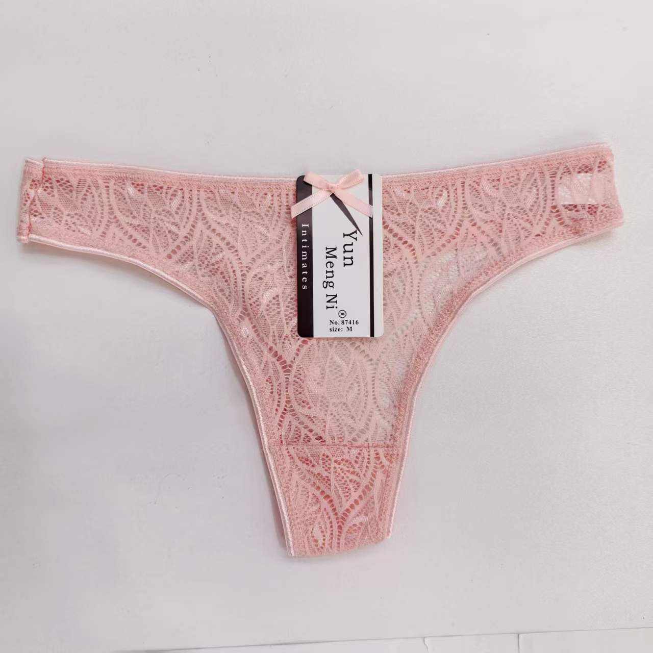 1476# Underwear for export, romantic lace underwear, light, breathable, pure and sexy thong, women's lace underwear QNI Application Scenario