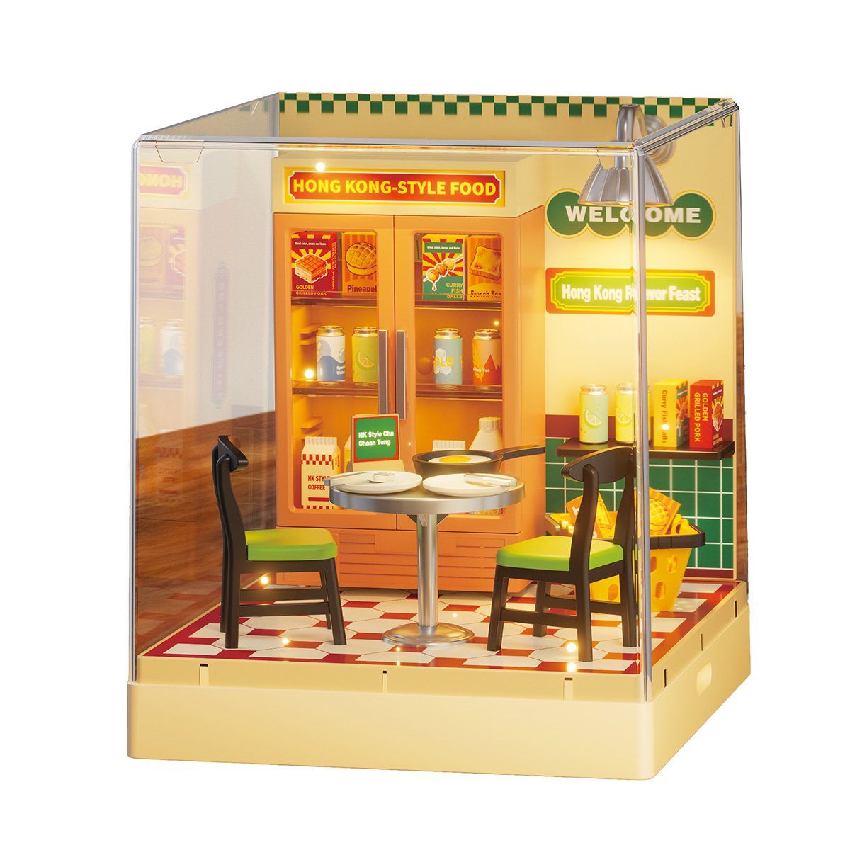 A late sleeper's stir-fry restaurant Application Scenario