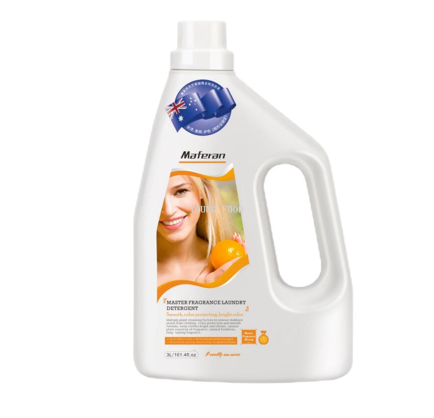 Free shipping to Thailand 1 Meifuran Lavender Color-protecting Laundry Detergent 2L. Multiple cleansing, gentle formula, no harm to hands Specification image