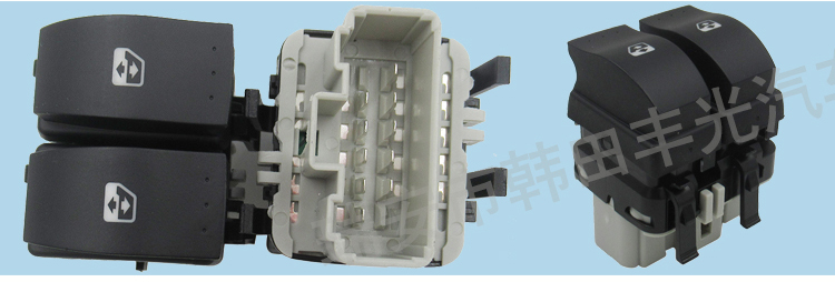 Factory direct sales, suitable for Renault Laguna window lifters, single switch Megan car window lift buttons, 8200315042 pic 4