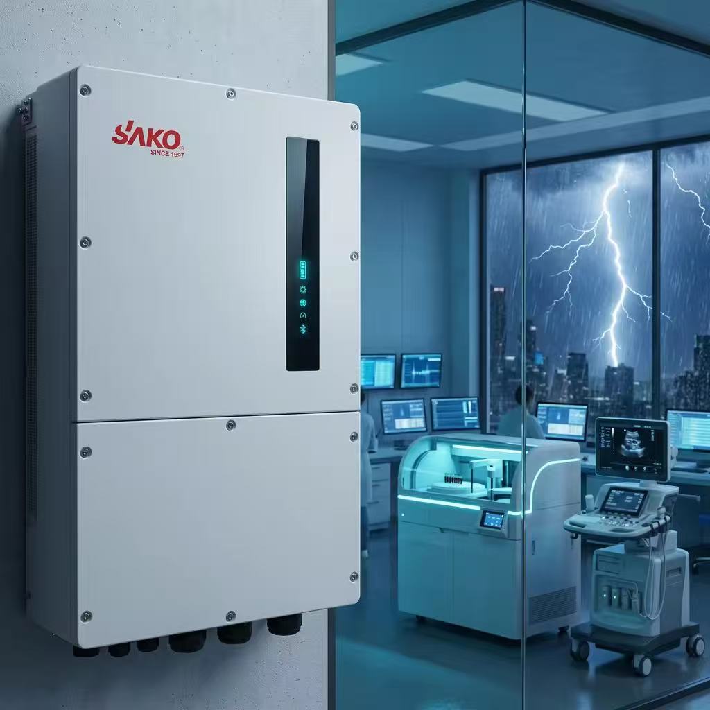 SAKO SUNIN 30KW 40KW 50KW inversor solar híbrido trifásico IP66 inversor de almacenamiento de energía para el hogar Application Scenario