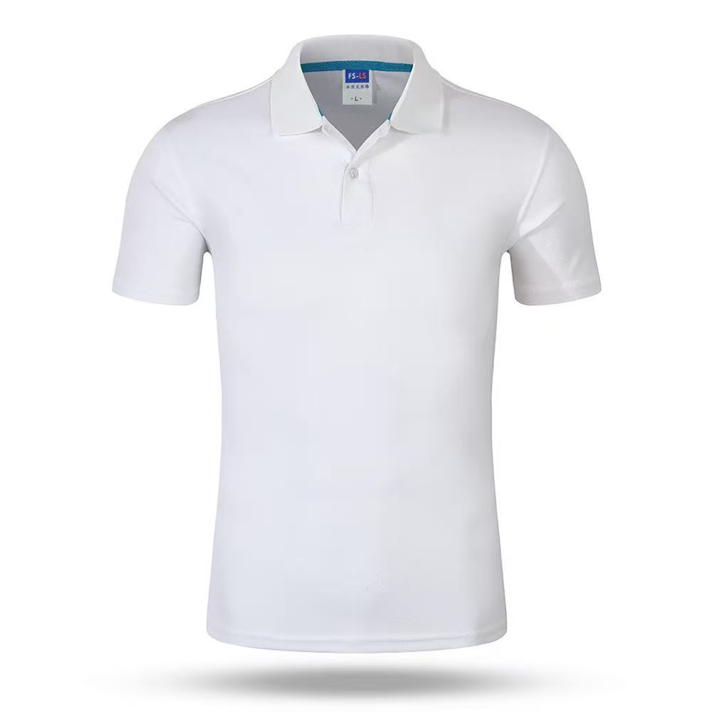 LLFZ-2219 Ice Silk Tencel cheap lapel Polo shirt details Picture