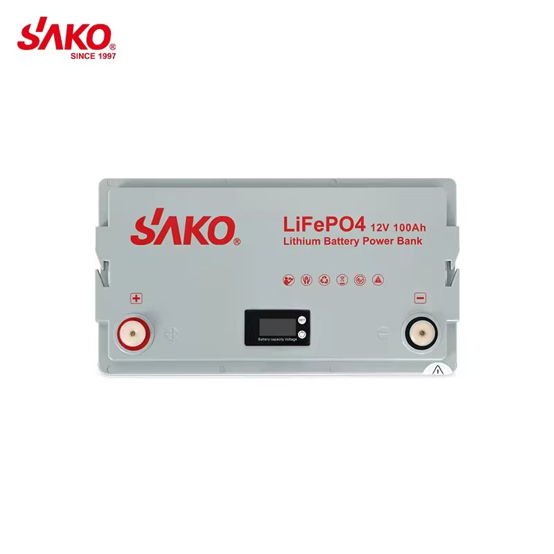 SAKO Li-MAX 24V lithium battery 100ah 200ah household lithium iron phosphate solar energy storage battery