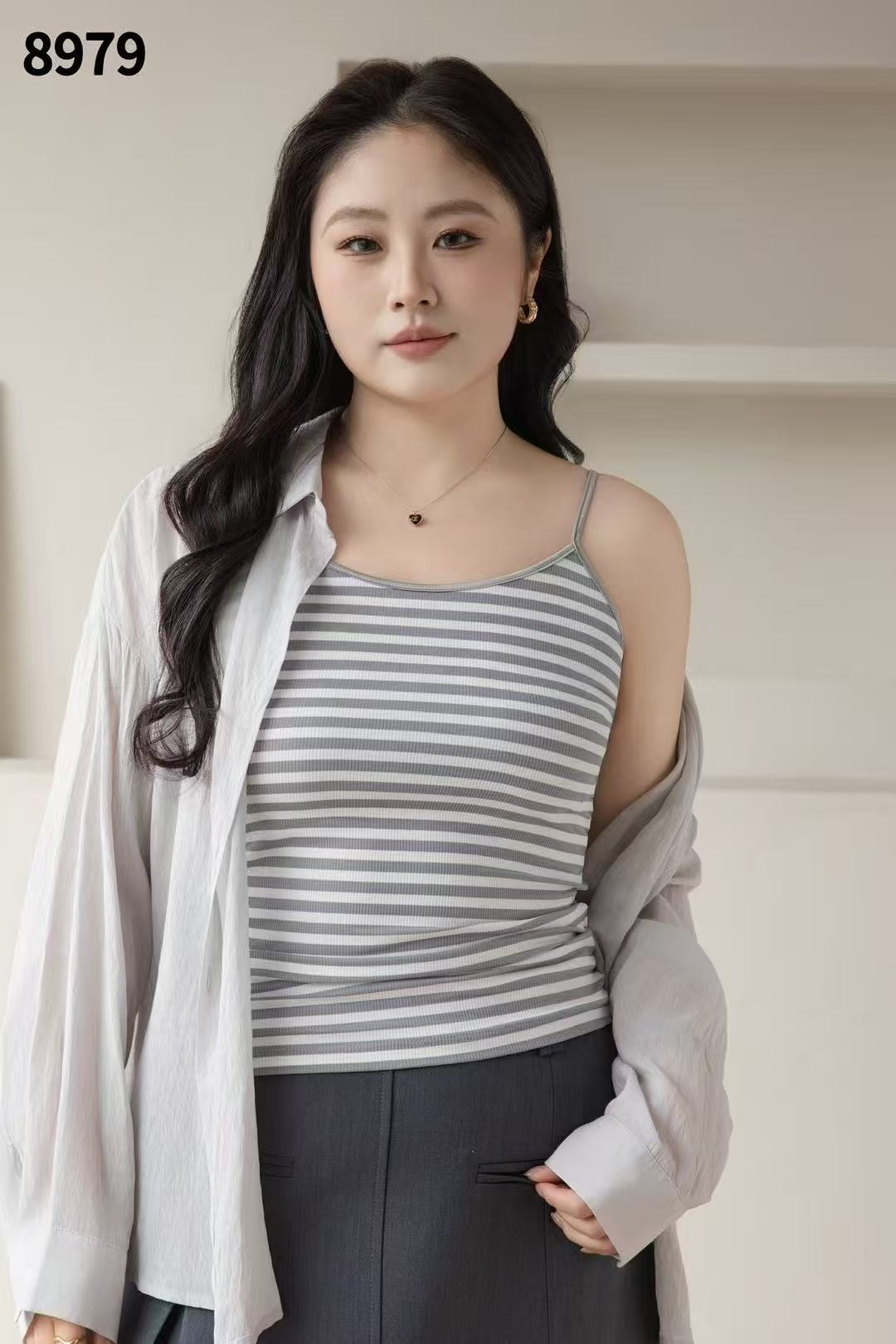 背心吊带/背心/体恤背心/吊带背心美背/打底细节图