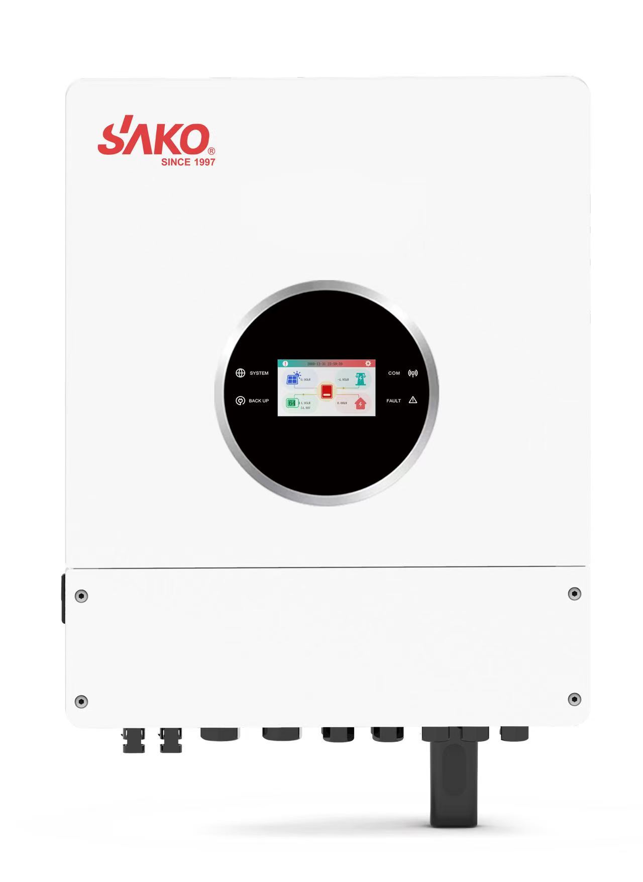 Sako Sunin 6KW 8KW 10KW15KW 48V三相混合逆变器 IP66家用太阳能储能逆变器