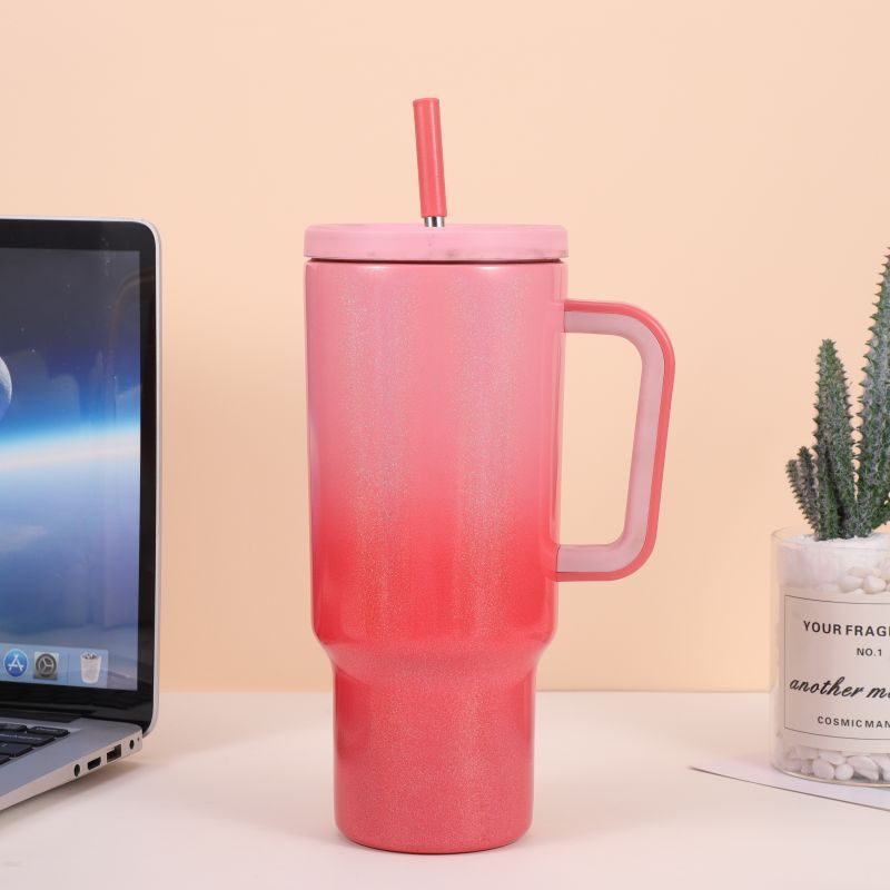 Новый трансграничный переходный стакан 40 - oz paper с рукояткой, вмещающей 304 нержавеющей стальной термостат pic 9