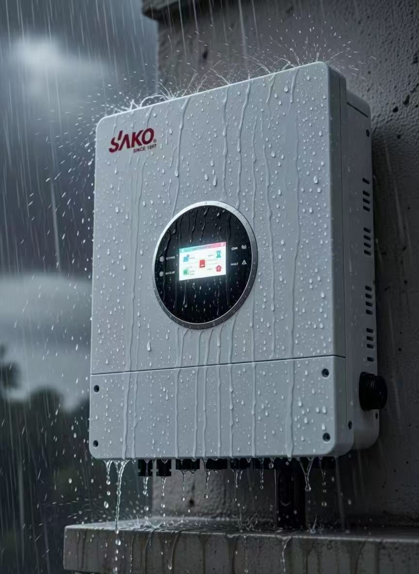 Sako Sunin 8KWW 10KW 15KW 48V三相混合逆变器 IP66家用太阳能储能逆变器