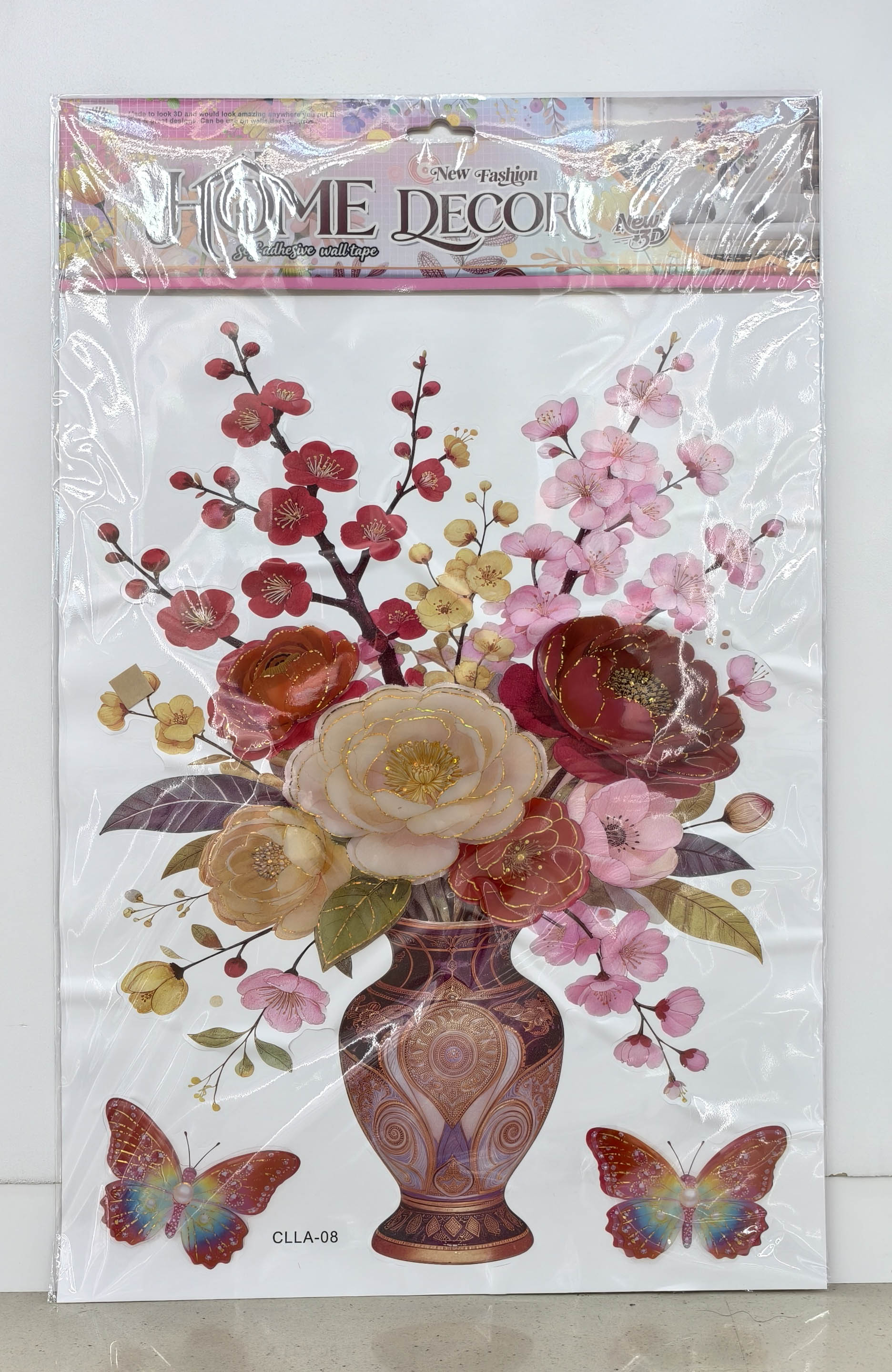 CLLA花瓶层层装饰贴