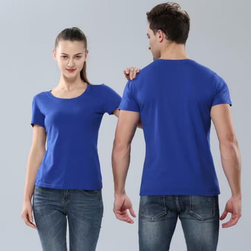 LLFZ-1002 Activity uniform, cultural T-shirt, round color cotton, round neck, short sleeve