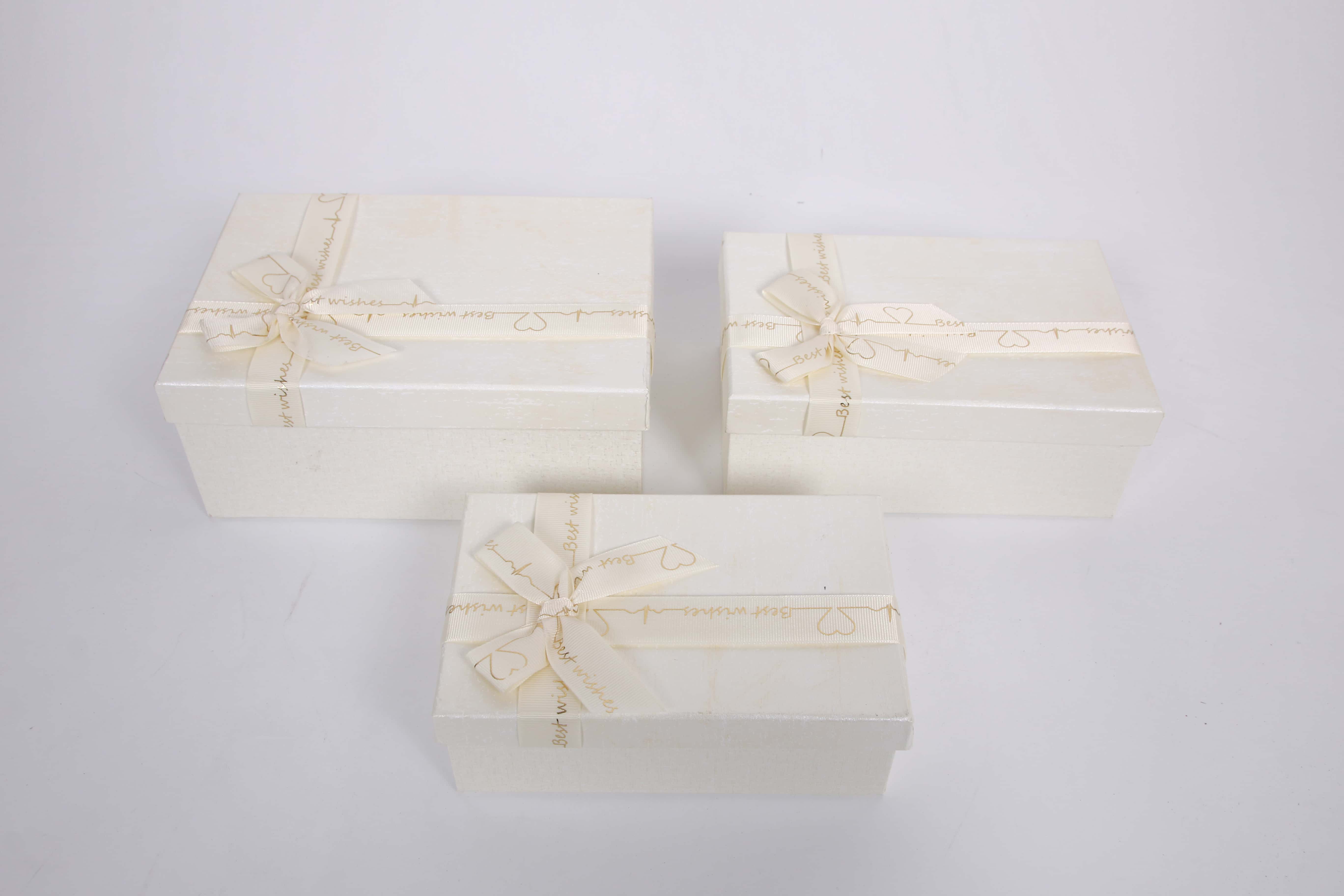 3404# Rectangular three-piece set Threaded Ribbon Gift Box, Souvenir, festival gift Packaging box, Exquisite gift box, special paper gift box, factory direct sales pic 6