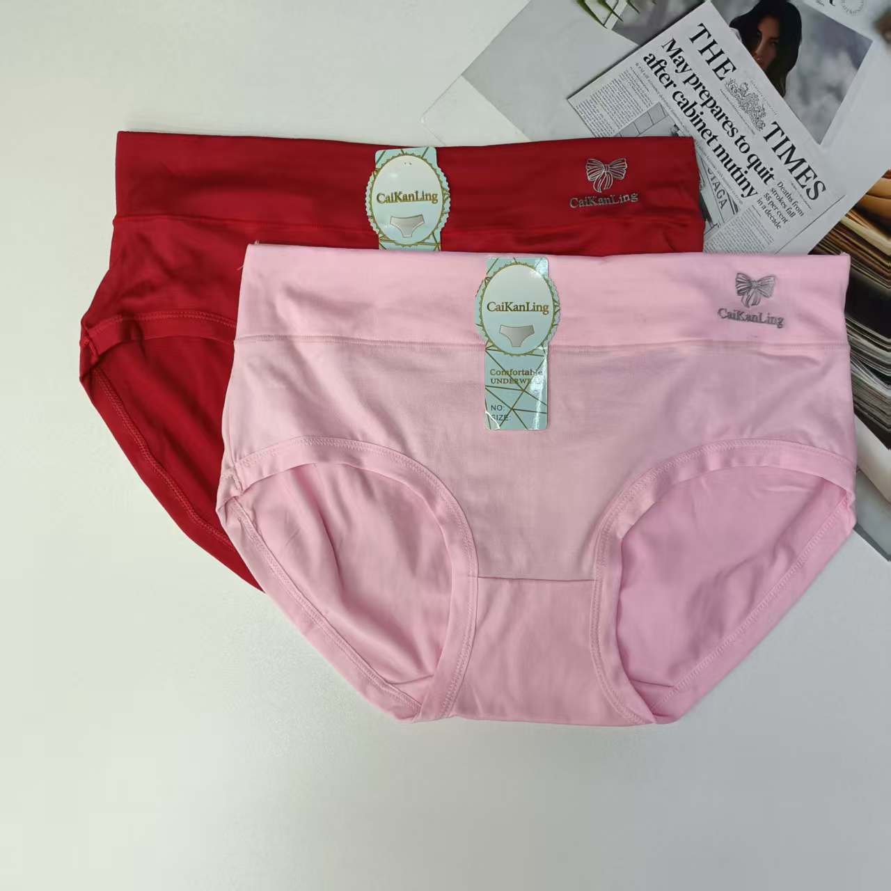 1637# Underwear for export, women's printed high-waisted underwear, 3D printed fashionable underwear, women's triangular underwear, QNI Application Scenario